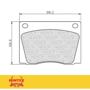 Mintex MGB522 Classic Disc Pads MGB522C - Picture 1 of 1