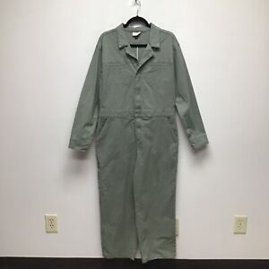 Universal Thread Womens Olive Green Boilersuit Utility Long Sleeve 12 New