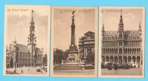 Belgium BRUXELLES LOT OF 5 VINTAGE POSTCARD 5358 - Picture 1 of 4