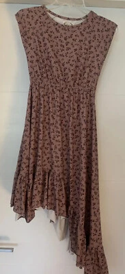 Vestido Mia Joy de Joyfilm Encaje Asimétrico en Rosa Malva Floral-8 Foto 1 de 4