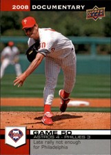 2008 Upper Deck Documentary Philadelphia Phillies Baseball #1410 Jamie Moyer
