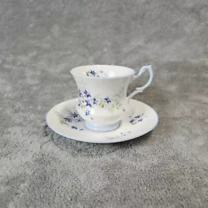 Queens Rosina fine bone China Tea Cup & Saucer - Wild Flowers made in  England - Picture 1 of 12