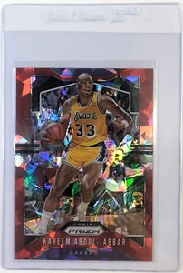 2019-20 PRIZM RED Cracked Ice KAREEM ABDUL-JABBAR #20, GSC Gem Mint 10, Quick - Picture 1 of 2