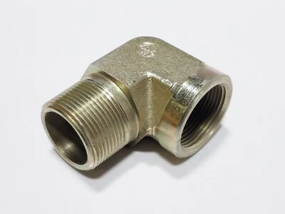 WEATHERHEAD C3409x20 1 1/4" Male MNPT x 1 1/4" Female FNPT 90 Deg Street Elbow - Image 1 of 4
