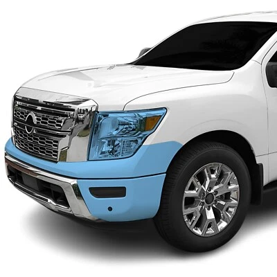 预切油漆保护膜透明文胸 PPF 套件适用于日产 Titan S,SV 2020+ — 第 1/4 张图片