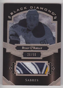RYAN O'REILLY 2016-17 UD Black Diamond Pure Black Relics Prime Patch #D 26/50 - Picture 1 of 1