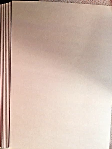 10 Sheets A4 Pearl Latte Double Sided Card 300gsm NEW - Picture 1 of 1