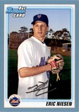 2010 Bowman Prospects Blue Eric Niesen 506/520 New York Mets #BP32