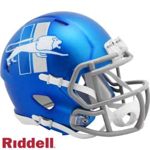 *SALE* DETROIT LIONS ON-FIELD ALTERNATE SPEED MINI NFL FOOTBALL HELMET! - Picture 1 of 1