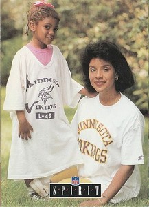 PHYLICIA RASHAD 1991 PRO LINE SPIRIT COLLECTIBLE # 7