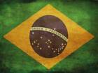 Blechschild 30x40 cm Brasilien Fahne Flagge Geschenk Deko