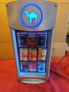 CAMEL DEMONSTRATING CASE metal large showing case box safe for cigarets - Picture 1 of 12