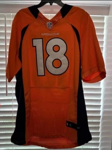 Nike Denver Broncos Payton Manning #18 Jersey Size 52 NFL player On Field Orange - Picture 1 of 3