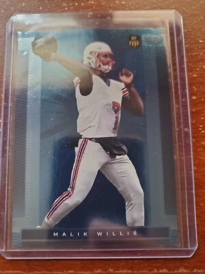 2021 Super Glow 1st Ever Blue Foil #20 Malik Willis (RC) - Image 1 of 2