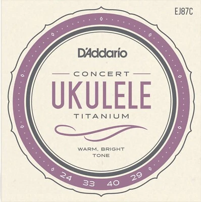 D'Addario Ukulele Strings Titanium Concert EJ87C - Image 1 of 4
