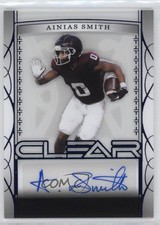2022 Leaf Trinity Clear Auto Navy /49 Ainias Smith #CA-AS2 Auto