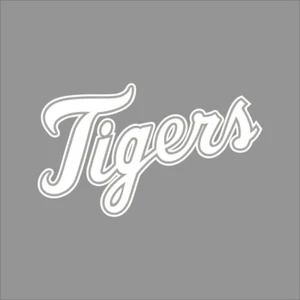 Detroit Tigers #4 MLB Team Logo 1 Color Vinyl Decal Sticker Car Window Wall - Picture 1 of 7