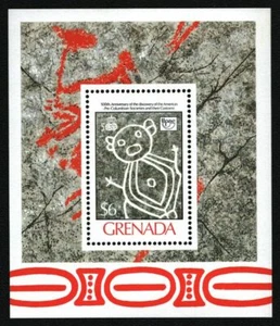 Grenada 1989 - Mi-Nr. Block 231 ** - MNH - Felszeichnungen - Picture 1 of 1