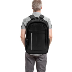Business Trip Man Wasserdicht Reißverschluss Design Rucksack Schultertasche Schultasche - Bild 1 von 12