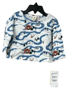 Tucker + Tate Kid's Polar Party Map Holiday Tee, SZ. 6M - Picture 1 of 9