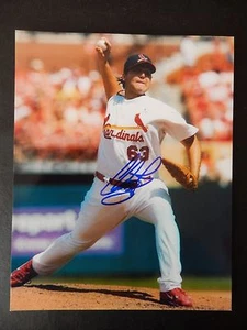 Chris Perez handsigniertes 8" x 10" Foto  - Bild 1 von 2