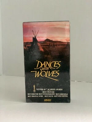 Dances with Wolves VHS 1990 movie -  Brand New - Kevin Costner, Rare, Mint - Image 1 of 4