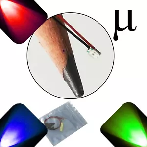 10 x 12 V 0807 0805 Micro SMD vorverdrahtet LED Licht RGB langsamer automatischer Wechsel 6 V 9 V 18 V - Bild 1 von 4