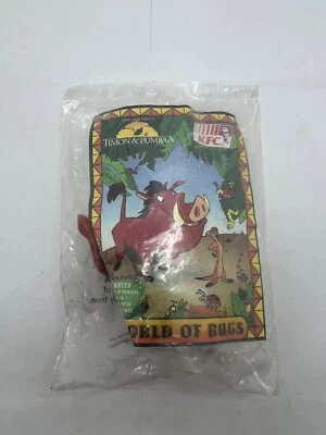 KFC El Rey León Niño Comida Timón y Pumba Juguete De Colección 1997 Chef Pumba Foto 1 de 4