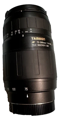 Tamron AF 75-300mm f4-5.6 LD Tele-Macro Pentax Auto Focus Zoom Lens - Image 1 of 4