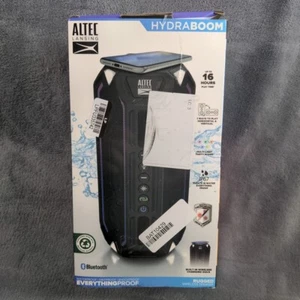 Altec Lansing HydraBoom Everythingproof Portable Bluetooth Speaker with LED - Picture 1 of 18