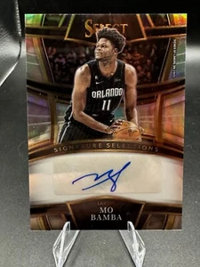 2022-23 Select Mo Bamba Silver Prizm Autógrafo Lakers Orlando Uniforme Error - Imagen 1 de 2