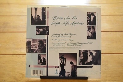 STEVE WINWOOD "BACK IN THE HIGH LIFE AGAIN" 45 RPM 7" RECORD + PS [D43-147] - Image 1 of 4