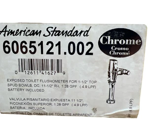 American Standard Ultima Selectronic Touchless Toilet Flush Valve 6065121.002 - Picture 1 of 9