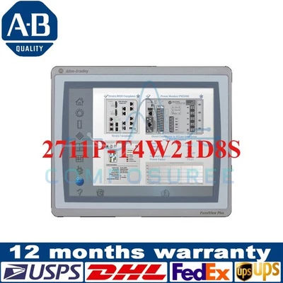 2022-23 New Sealed Allen Bradley 2711P-T4W21D8S Panelview Plus 7 Touchscreen AB - Image 1 of 4