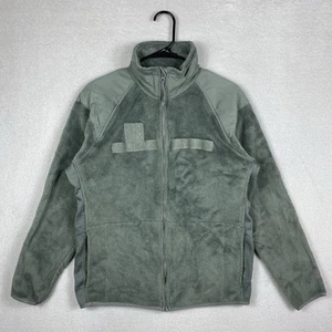 Chaqueta polar Peckham Gen III clima frío para hombre S verde Polartec militar EE. UU. - Imagen 1 de 5
