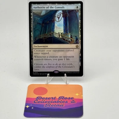 MTG Authority of the Consuls 137 Foil Foundations FDN - Image 1 of 2