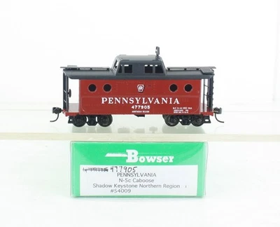 HO Bowser #54009 Pennsylvania N-5c Caboose Shadow Keystone North Region - Image 1 of 4