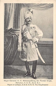 India - Teniente General Sir Pratap Singh, Maharajá del estado principesco de I - Imagen 1 de 2