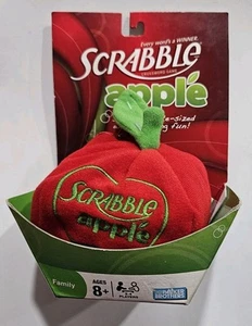 Scrabble Apple Word-Forming Tile Game 2008 Hasbro Parker Brothers New - Picture 1 of 14