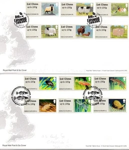 GB 2010-16 Selection of 10 x Royal Mail Commemorative FDC's - Bild 1 von 5
