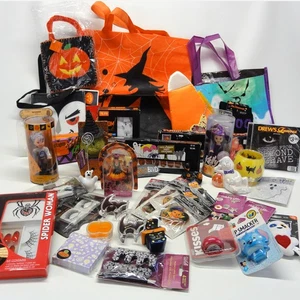 Huge Lot Halloween Party Favors Decor Gifts Barbie All Brand New 4 Pounds - Picture 1 of 9