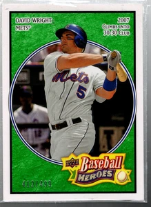 B2145- 2008 Upper Deck Heroes Emerald #107 David Wright /499 - NM-MT - Bild 1 von 2