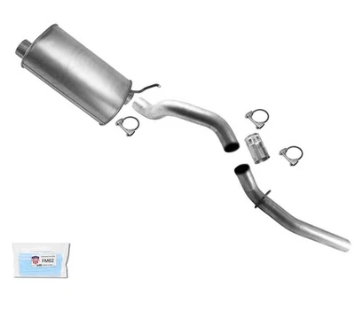 Silenciador y tubo de escape para GM Silverado 2500HD 6.0 2007-2010 todas las distancias entre ejes Foto 1 de 4