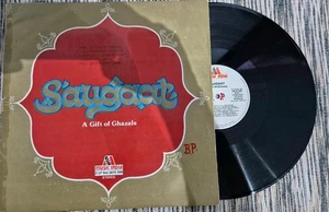 Saugaat A Gift Of Ghazal Nazm India Pakistan Vinyl LP Record Jagjit Anup Rafi - Picture 1 of 8