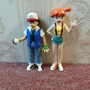 Pokemon Ash & Misty Figure Set Pocket Monsters Anime Collection Toy Figurines - Picture 1 of 13
