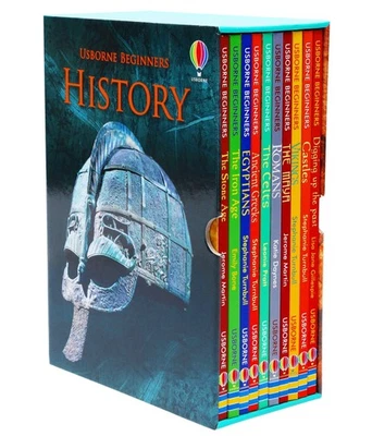 Usborne Beginners History 10 Books Collection Box Set - Ages 4-7 - Hardback - Image 1 of 4