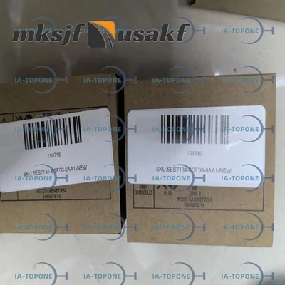 1pc New Siemens 6ES7134-6GF00-0AA1 Analog input module Fast delivery US Free tax - Image 1 of 3