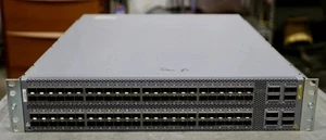 Juniper QFX5100-96S-AFO 96-Port SFP/SFP+ 8x QSFP+ Switch 2x JPSU-850W-AC-AFO - Picture 1 of 2