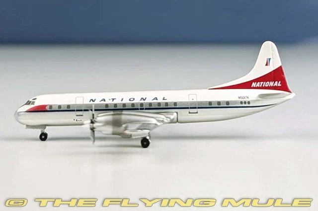AeroClassics 1:400 L-188 Electra National Airlines N5017K - Image 1 of 1