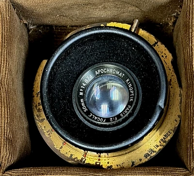 Lente Kinoptik fl 50 mm Aprocromat F2.0 De Brie Parvo Mount 35 mm Formato Cine Foto 1 de 2
